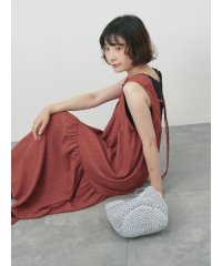 Samansa Mos2 blue/サマンサモスモス ブルー Samansa Mos2 blue 楊柳ノースリーブワンピース/508387689