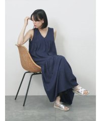 Samansa Mos2 blue/サマンサモスモス ブルー Samansa Mos2 blue 楊柳ノースリーブワンピース/508387689