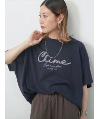 Samansa Mos2 blue/サマンサモスモス ブルー Samansa Mos2 blue 【接触冷感】ドルマンギャザー刺繍Tシャツ/508387690