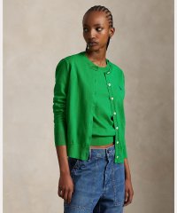 POLO RALPH LAUREN/コットン クルーネック カーディガン/508387867