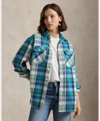 POLO RALPH LAUREN/リラックス フィット チェック コットン ツイル シャツ/508387871