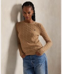 POLO RALPH LAUREN/ケーブル ウールカシミヤ クルーネック セーター/508387881