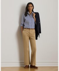LAUREN RALPH LAUREN/ストレッチ コットン チノ フレア パンツ/508387957