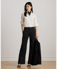 LAUREN RALPH LAUREN/ストレッチ コットン チノ フレア パンツ/508387958