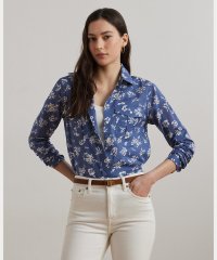 LAUREN RALPH LAUREN/クラシック フィット フローラル コットン ボイル シャツ/508387960