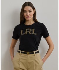 LAUREN RALPH LAUREN/ビーデッドロゴ コットン ジャージー Tシャツ/508387961