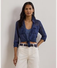 LAUREN RALPH LAUREN/クラシック フィット プリント シフォン シャツ/508387966
