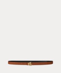 LAUREN RALPH LAUREN/ロゴ リバーシブル クロスハッチ スキニー ベルト/508387969