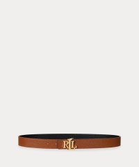 LAUREN RALPH LAUREN/ロゴ リバーシブル クロスハッチ レザー ベルト/508387970