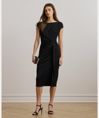 LAUREN RALPH LAUREN/リングトリム ジャージー キャップスリーブ ドレス/508387975