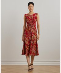 LAUREN RALPH LAUREN/フローラル ツイストフロント ストレッチ ジャージー ドレス/508387977