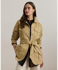LAUREN RALPH LAUREN/ダブルフェイスド ストレッチ コットン フィールド ジャケット/508388009