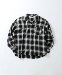 JOURNAL STANDARD relume Men's/《予約》レーヨン アンカット フリンジ チェックシャツ/508388053