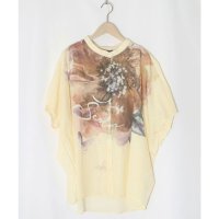 ScoLar/スカラー ScoLar 大輪の水彩花柄シャツ/508388111