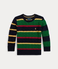 POLO RALPH LAUREN/(ボーイズ 2才～7才)ストライプド ケーブルニット コットン セーター/508388125