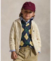 POLO RALPH LAUREN/(ボーイズ 2才～7才)ケーブル コットン フーデッド フルジップ セーター/508388143