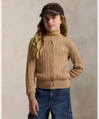 POLO RALPH LAUREN/(ガールズ 7才～16才)ミニケーブル コットン カーディガン/508388146