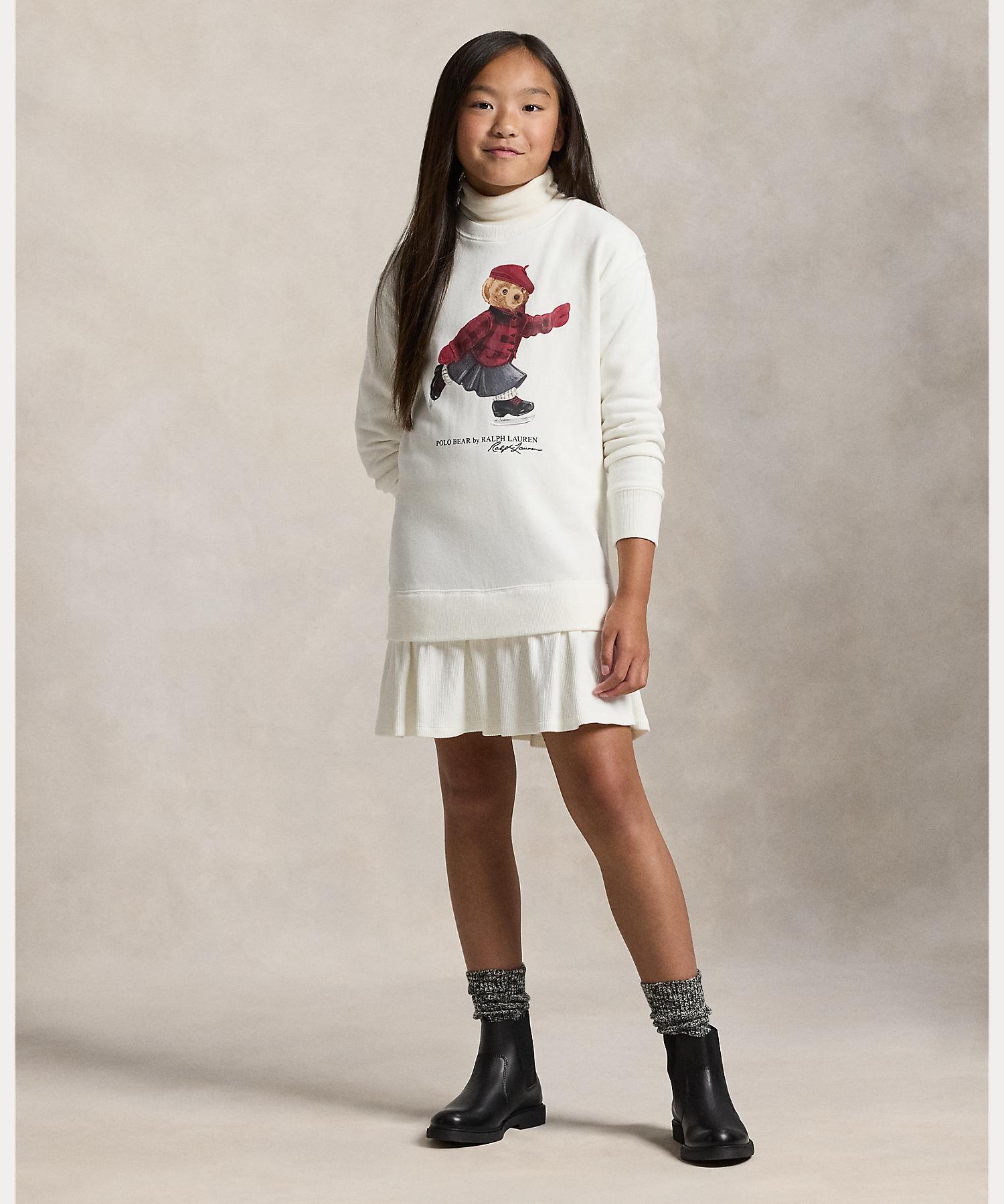 即国内発送・送込♪RALPH LAUREN♪TIANA幾何学柄ジャージドレス フローラル ツイストフロント ストレッチ ジャージー ドレス