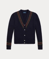 POLO RALPH LAUREN/(ガールズ 7才～16才)フェア アイル コットンブレンド Vネック カーディガン/508388157