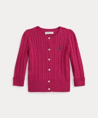 POLO RALPH LAUREN/(ベビー)ミニケーブル コットン カーディガン/508388159