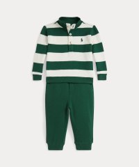 POLO RALPH LAUREN/(ベビー)ストライプド エステートリブ プルオーバー & パンツ セット/508388181
