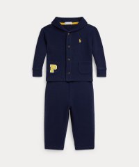 POLO RALPH LAUREN/(ベビー)エステートリブ レター ジャケット & パンツ セット/508388182