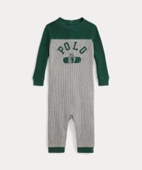 POLO RALPH LAUREN/(ベビー)ロゴ ワッフルニット コットン カバーオール/508388193