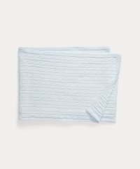 POLO RALPH LAUREN/(ベビー)ケーブルニット コットン ベビー ブランケット/508388195