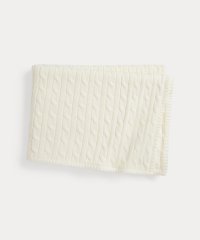 POLO RALPH LAUREN/(ベビー)ケーブルニット コットン ベビー ブランケット/508388197