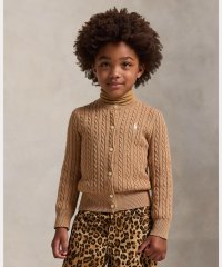 POLO RALPH LAUREN/(ガールズ 2才～6才)ミニケーブル コットン カーディガン/508388204
