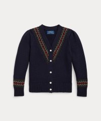 POLO RALPH LAUREN/(ガールズ 2才～6才)フェア アイル コットンブレンド Vネック カーディガン/508388215