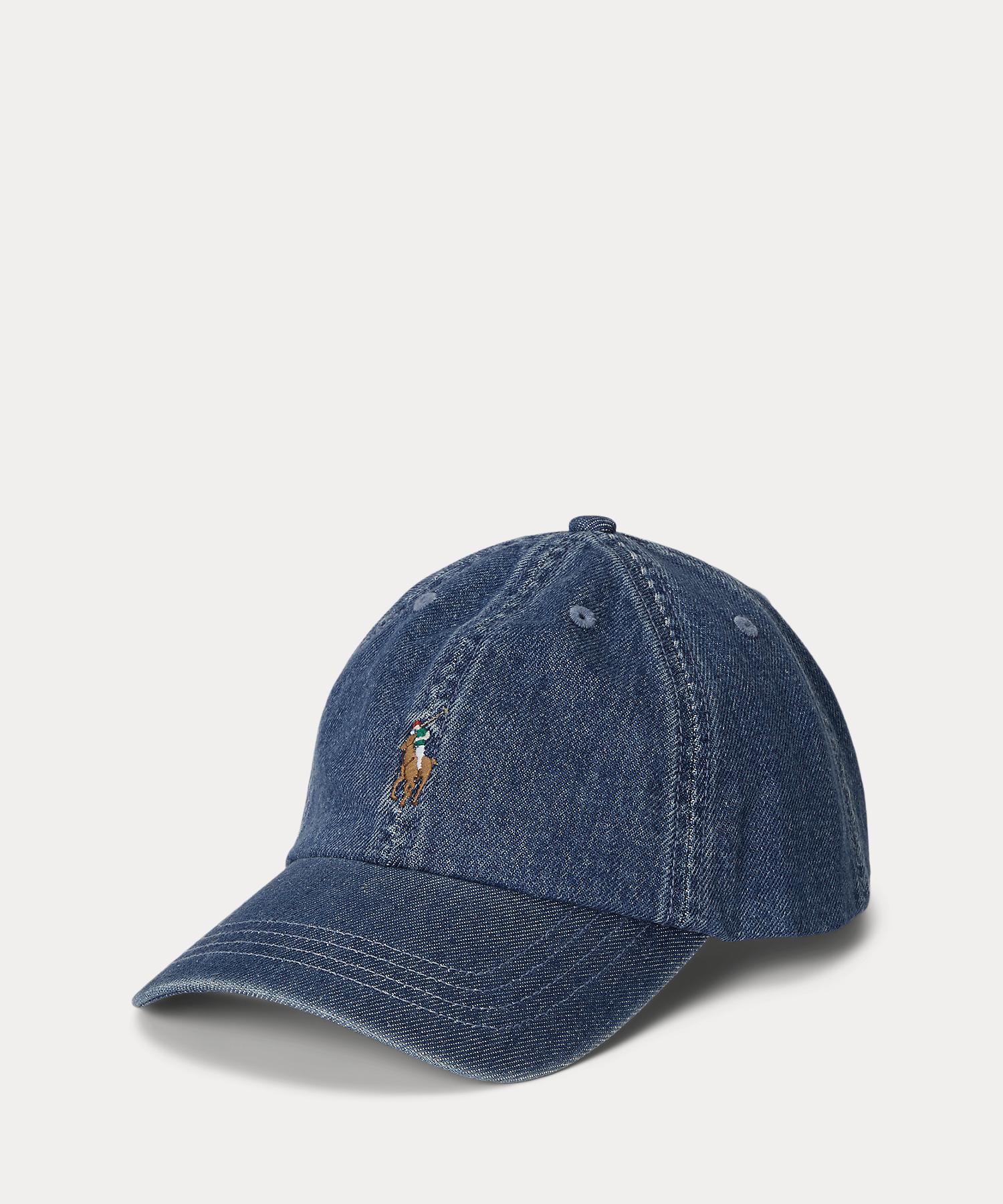 POLO RALPH LAUREN デニムキャップ POLO RALPH LAUREN『インディゴ デニム ボール キャップ