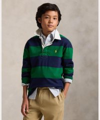 POLO RALPH LAUREN/(ボーイズ 8才～20才)ストライプド コットン ジャージー ラグビー シャツ/508388228