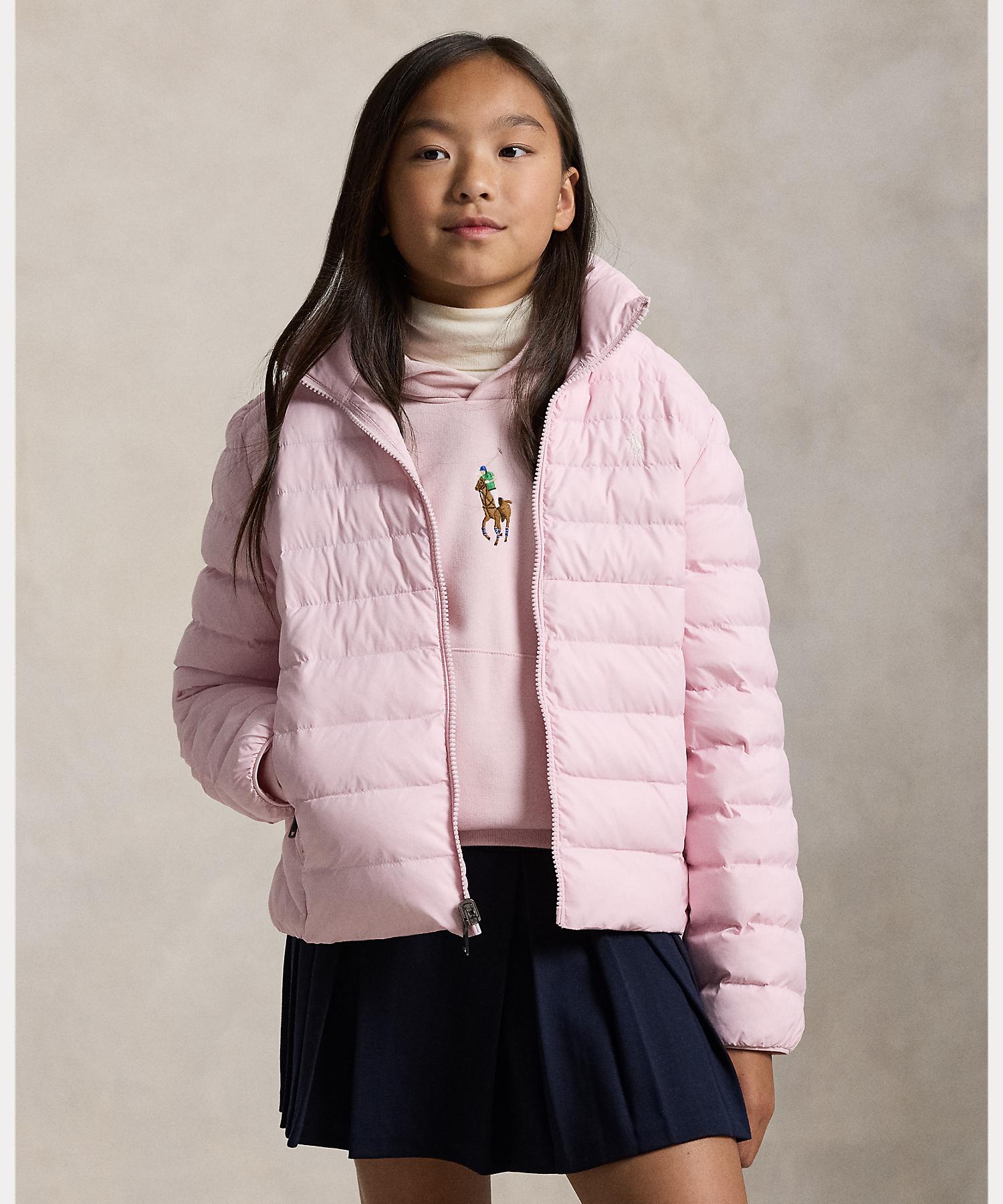 Polo by Ralph Lauren ピンク ジャケット L ボーイズ 8才~20才)P-Layer 2 パッカブル キルテッド
