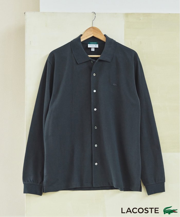 予約》LACOSTE(ラコステ) 別注 フルオープン ロングスリーブ