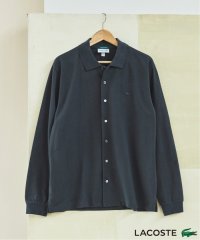 EDIFICE/《予約》LACOSTE(ラコステ) 別注 フルオープン ロングスリーブポロシャツ/508388258