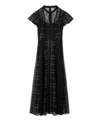 FRAY I.D/スイッチングチェックレースドレス/508388326