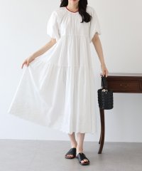BLUEEAST/ブルーイースト BLUEEAST バルーン袖コットンレースワンピース/508388329