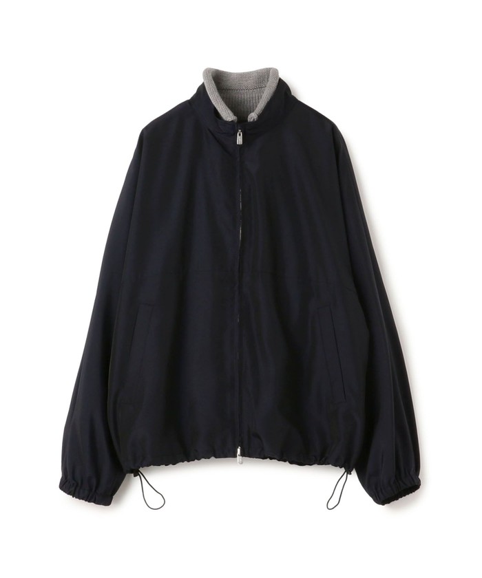 【美品】GALERIE VIE カットソー　チャコールグレー SMILELAND 大きいサイズ レディース トップス 重ね着風