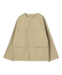 GALERIE VIE/【WEB先行予約】モイストコットン リラックスフィットジャケット/508388405