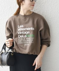 SHIPS any WOMEN/《予約》【SHIPS any別注】La Hutte:〈洗濯機可能〉裏起毛 クルーネック スウェット 25AW/508388416