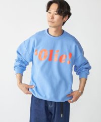 SHIPS MEN/【SHIPS別注】THE DAY ON THE BEACH: プリント クルーネック トレーナー/508388537