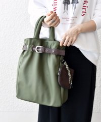 SHIPS any WOMEN/SHIPS any: バックル ベルト デザイン A4 トート バッグ/508388550