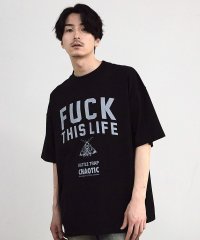 RATTLE TRAP/【CHAOTIC】別注FUCK THIS LIFEプリントオーバーサイズTシャツ/508388674