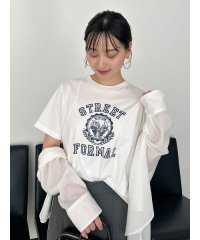 SNIDEL/プリントロゴTシャツ/508389067
