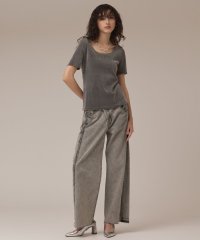 GRACE CONTINENTAL/フロッキーチュールカットトップ/508389084