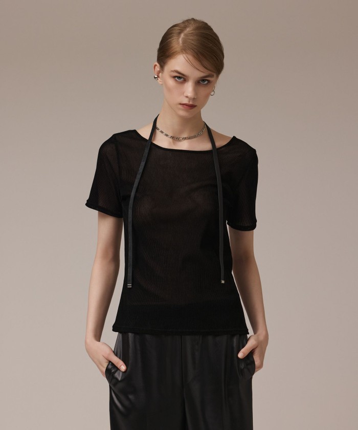 完売品！GRACE CONTINENTAL レースフロッキープリントトップ フラワーフロッキープリントトップ / GRACE CONTINENTAL | GRACE