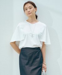 J.PRESS LADIES（LARGE SIZE）/【洗える・接触冷感】プレーティングジャージー ケープ風 カットソー/508209832