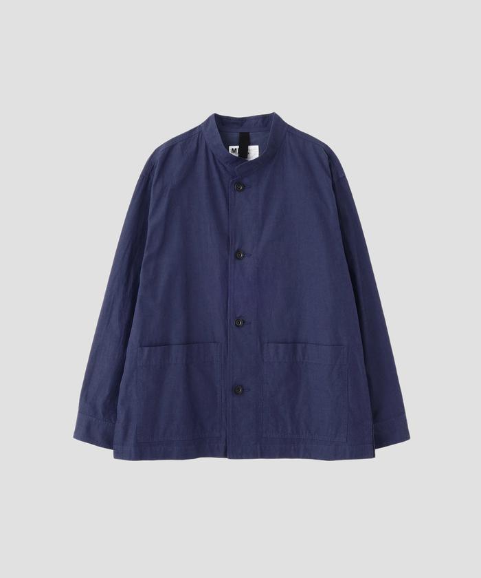 YARN DYED COTTON TWILL BLOUSON(508334705) | エムエイチエル