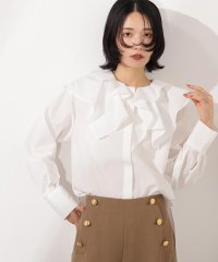 N Natural Beauty Basic/2wayフリルカラーブラウス/508373423